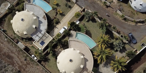 Domes Of Albion viewed from above