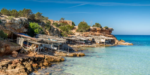 Formentera fishers houses