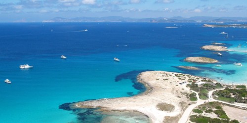l'île de Formentera au sud d'Ibiza