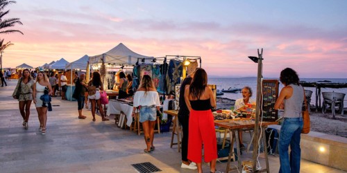 La Mola Hippie Market in Formentera