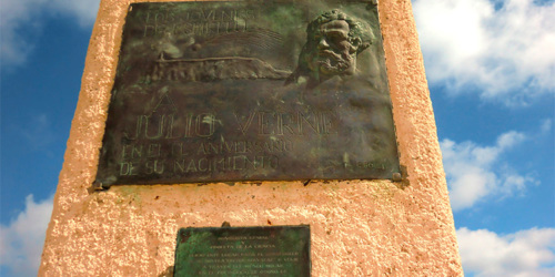 Jules Verne Monument in El Pilar de La Mola - Formentera