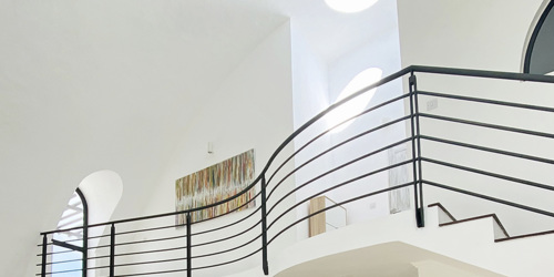 Intérieur des dômes d'Albion