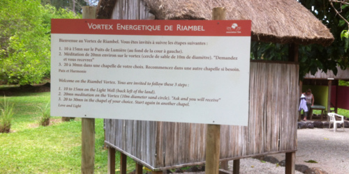 The vortex at Riambel